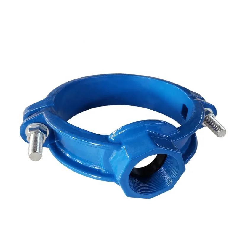 China Supplier Cast Iron Pipe Saddle Clamp