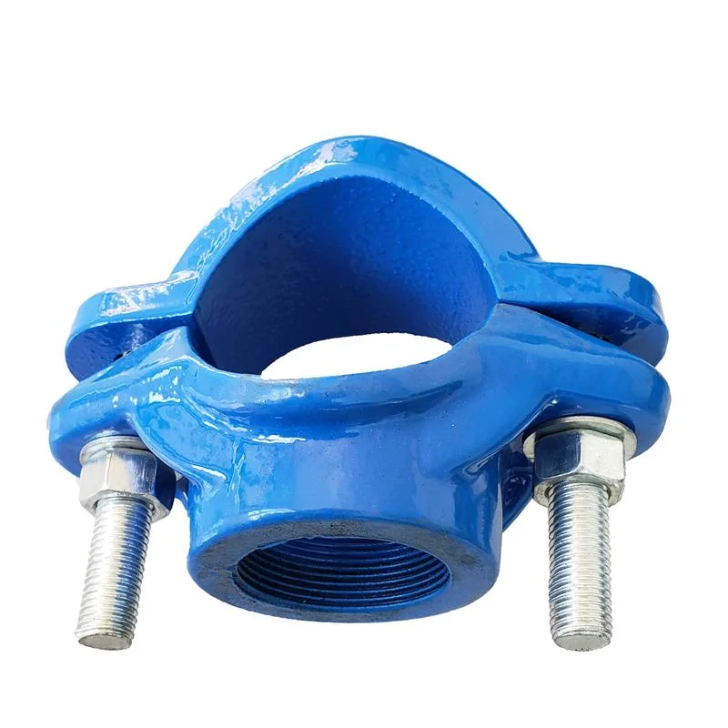 China Supplier Cast Iron Pipe Saddle Clamp